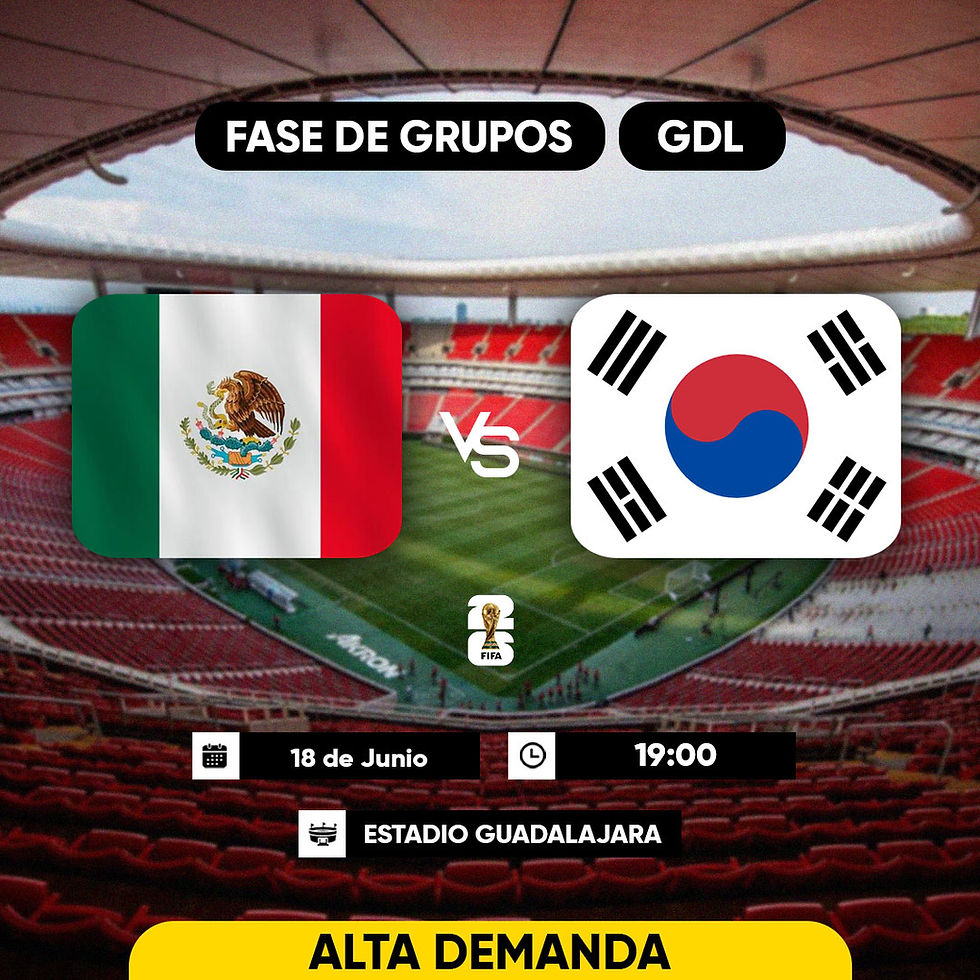 Mexico vs Corea