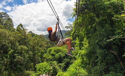 zip lining belize