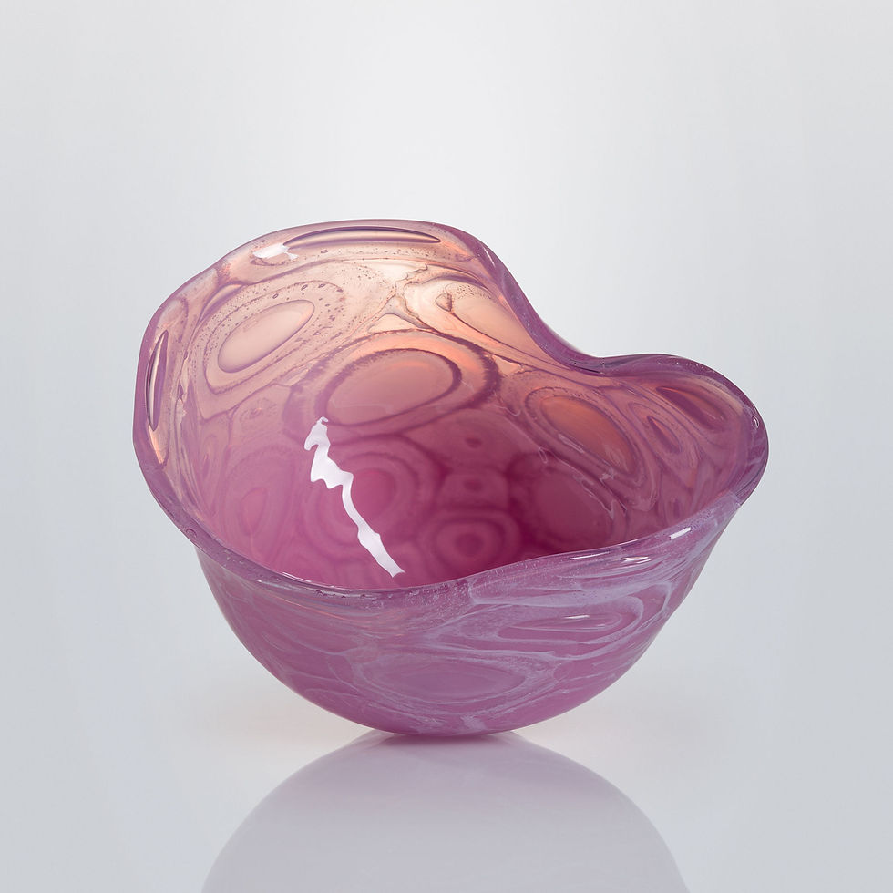 Pink Porifera - Part of the Contemporary Glass Collection, The Ringling Museum, USA