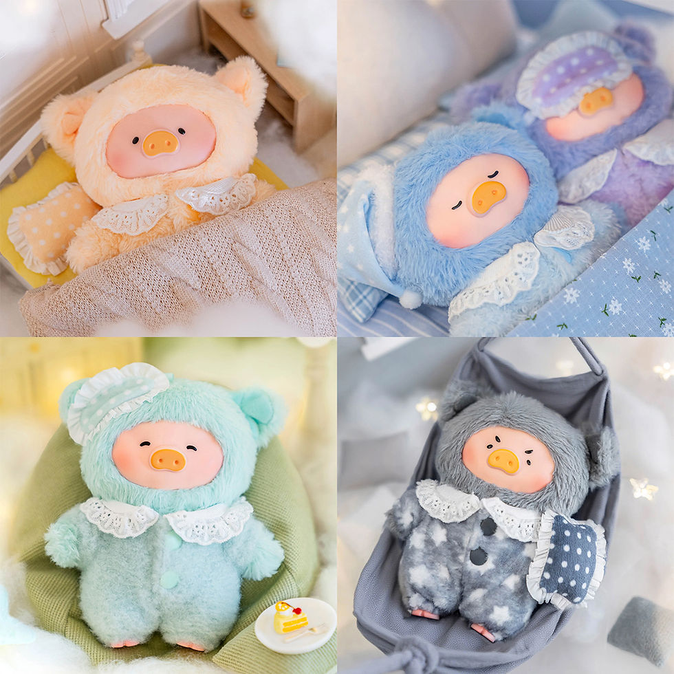 LuLu the Piggy LuLu’s Dreaming Wonderland PVC Plush Keychain 02.jpg
