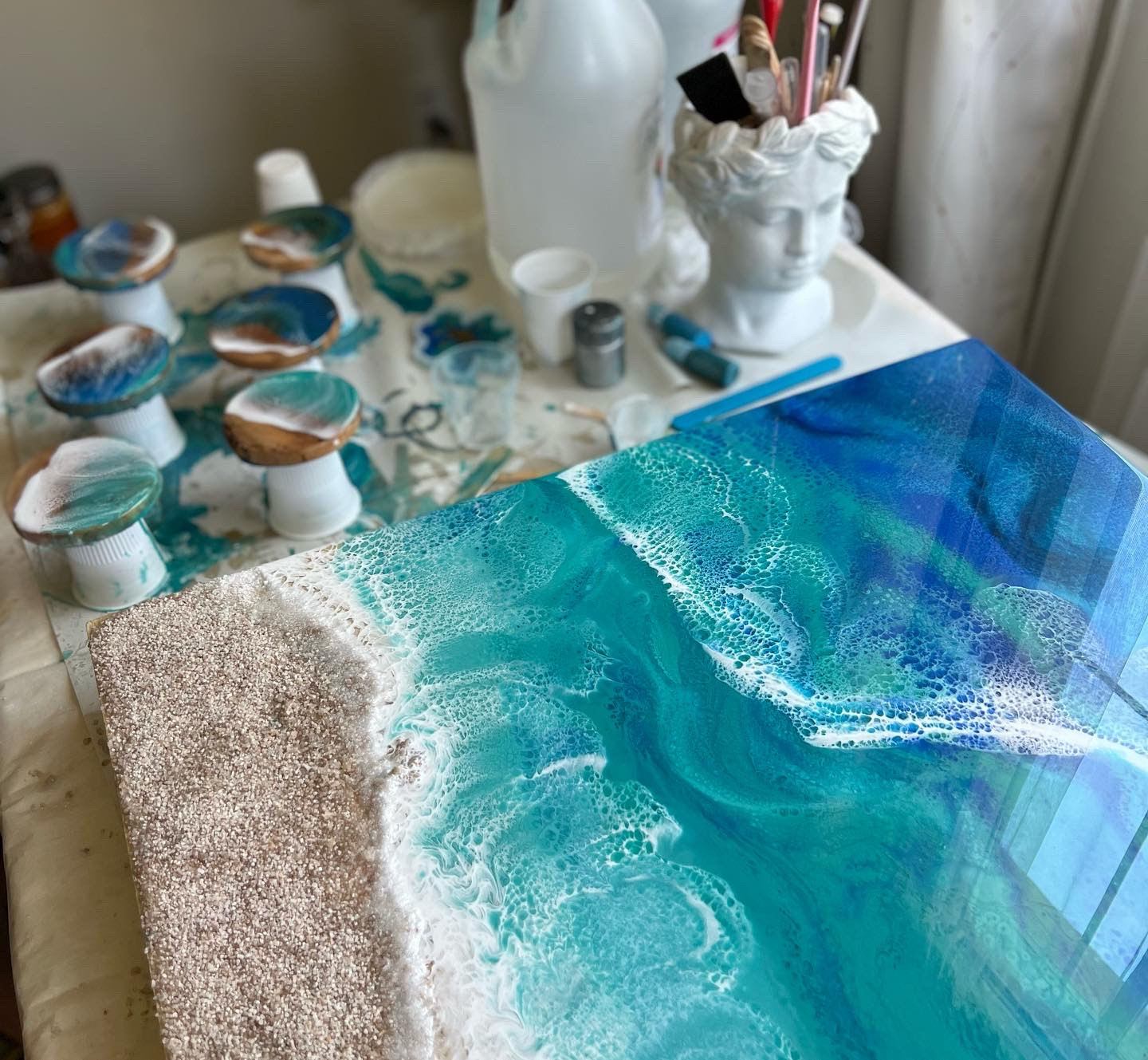 Resin Art Classes Art Magic Studio