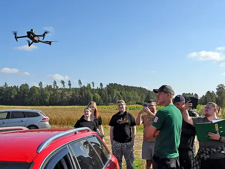 Drönaren i fokus då FHS och Novia samarbetar kring branschprojekt