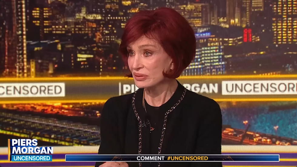 All Metal Ozzy and Sharon Osbourne piers morgan