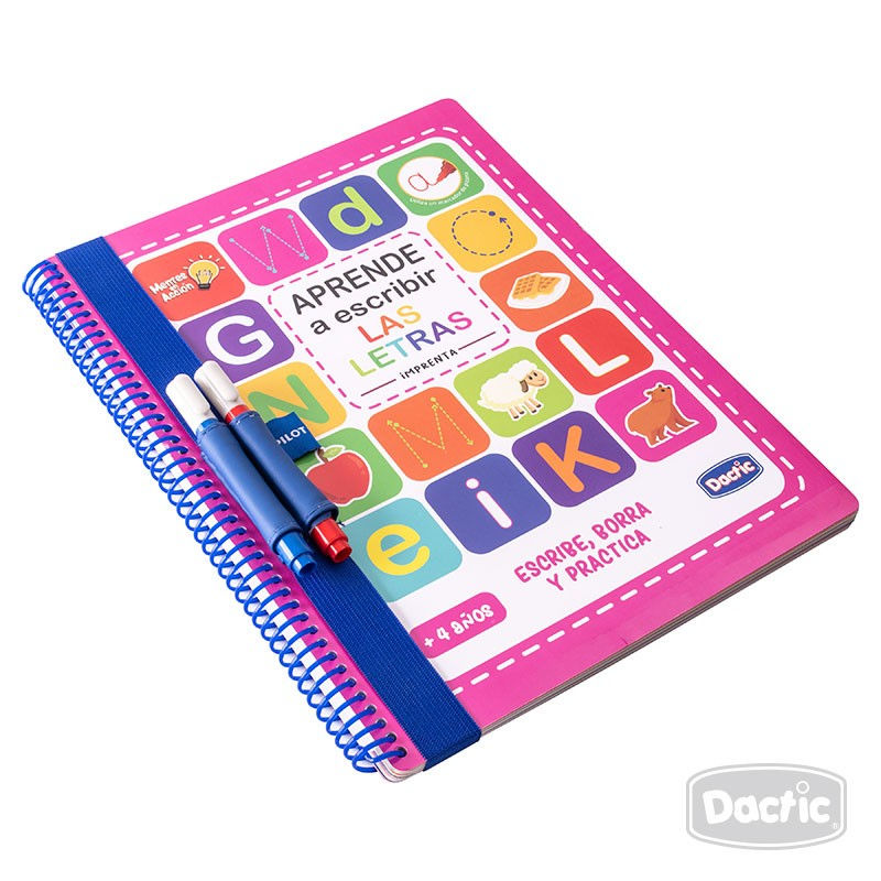 Miniatura: LIBRO APRENDE A ESCRIBIR LAS LETRAS - DACTIC