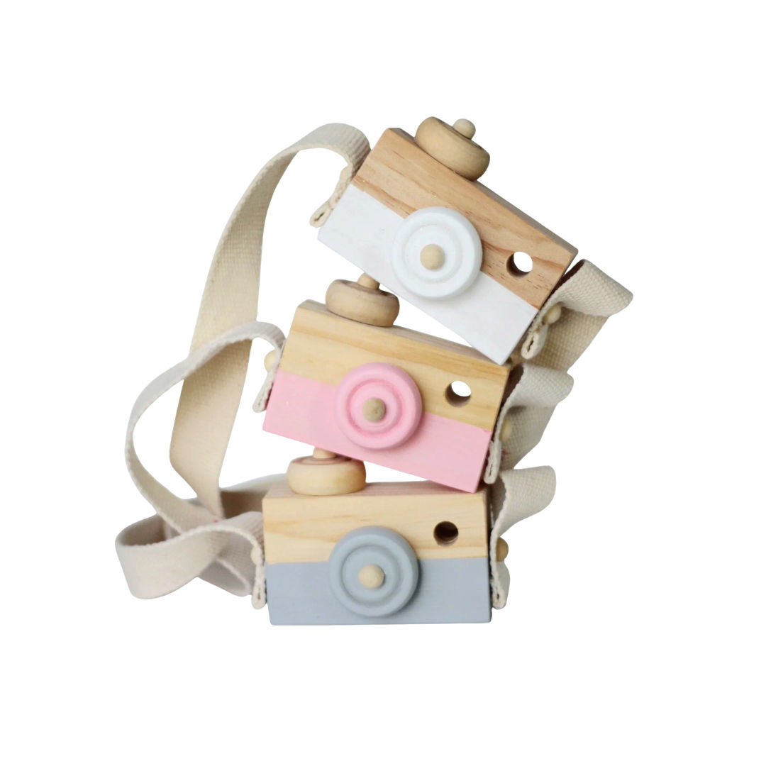 Cámara infantil de madera