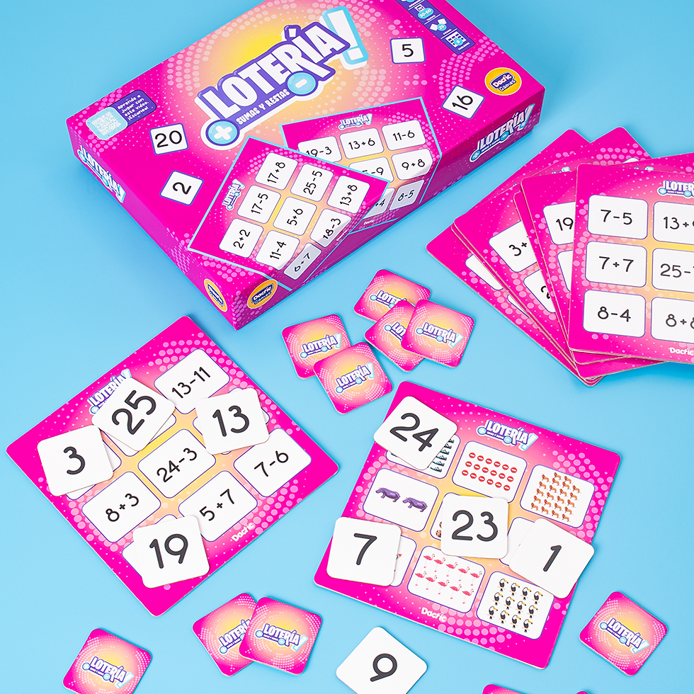 Miniatura: Lotería sumas y restas - DACTIC