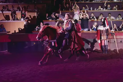 Tournament of Kings at the Excalibur in Las Vegas Nevada
