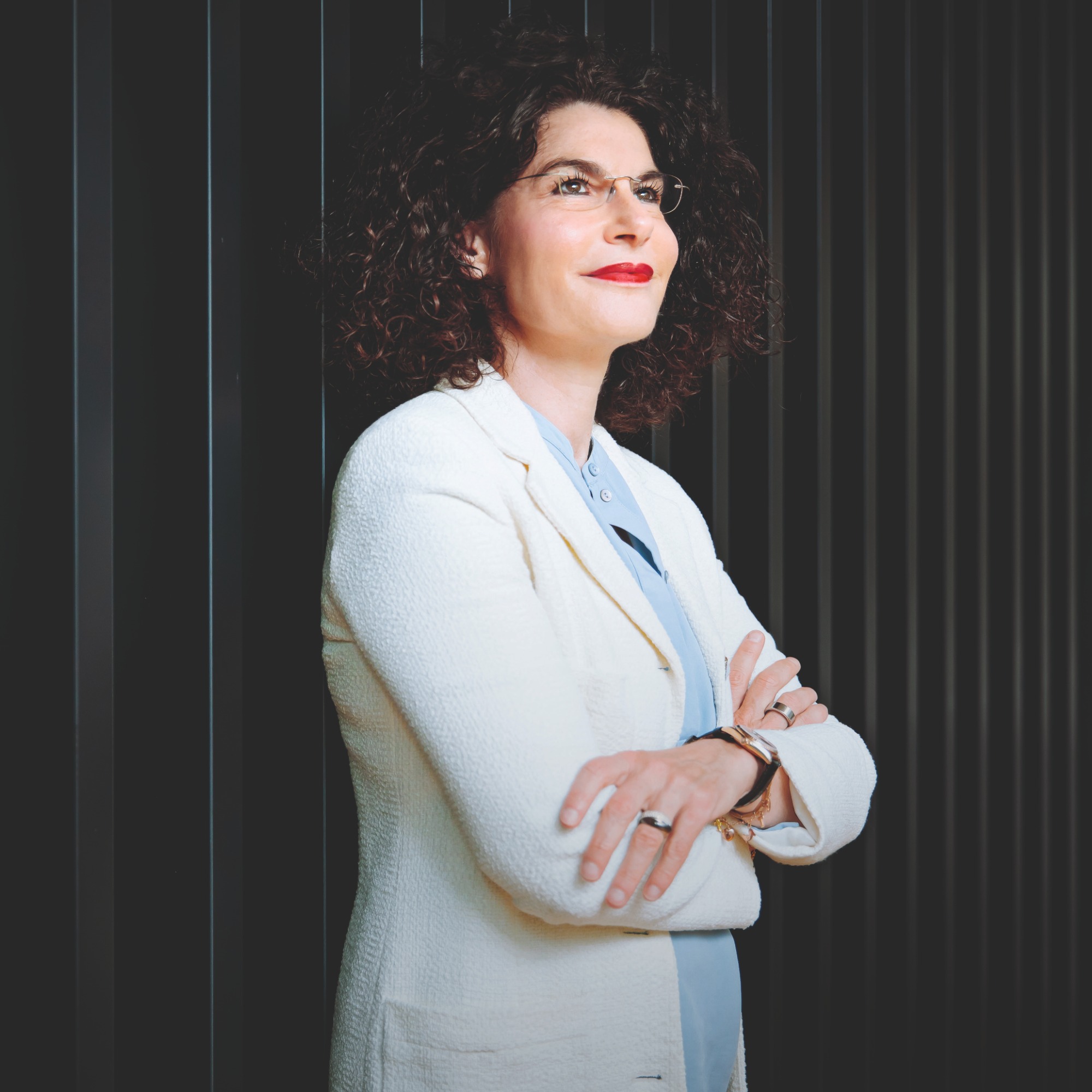 Tina Müller im Douglas-Headquarter in Düsseldorf