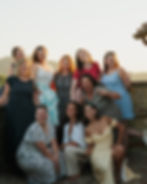 Retreat guests enjoying sisterhood and connection at a womens wellness retreat in Italy