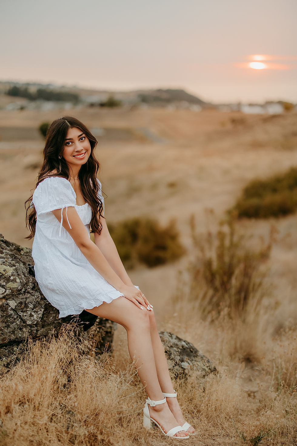 Facing away from the sun