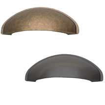 bilbao cup handle antique brass matt charcoal