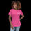 Thumbnail: Front view of a Christian based t-shirt that has the brand name INY BYKU on the upper left chest area