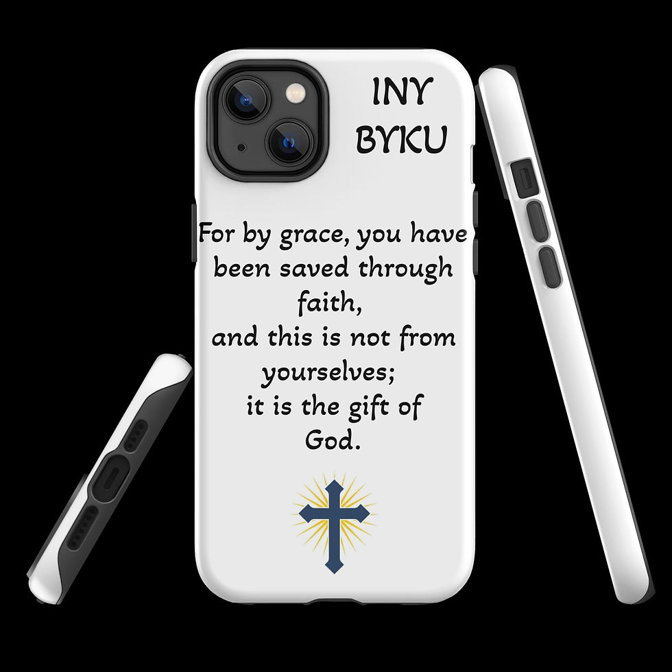 Thumbnail: Stylish scripture-based phone case offering impact resistance and daily spiritual reminders.