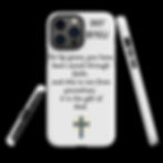 Thumbnail: Stylish scripture-based phone case offering impact resistance and daily spiritual reminders.