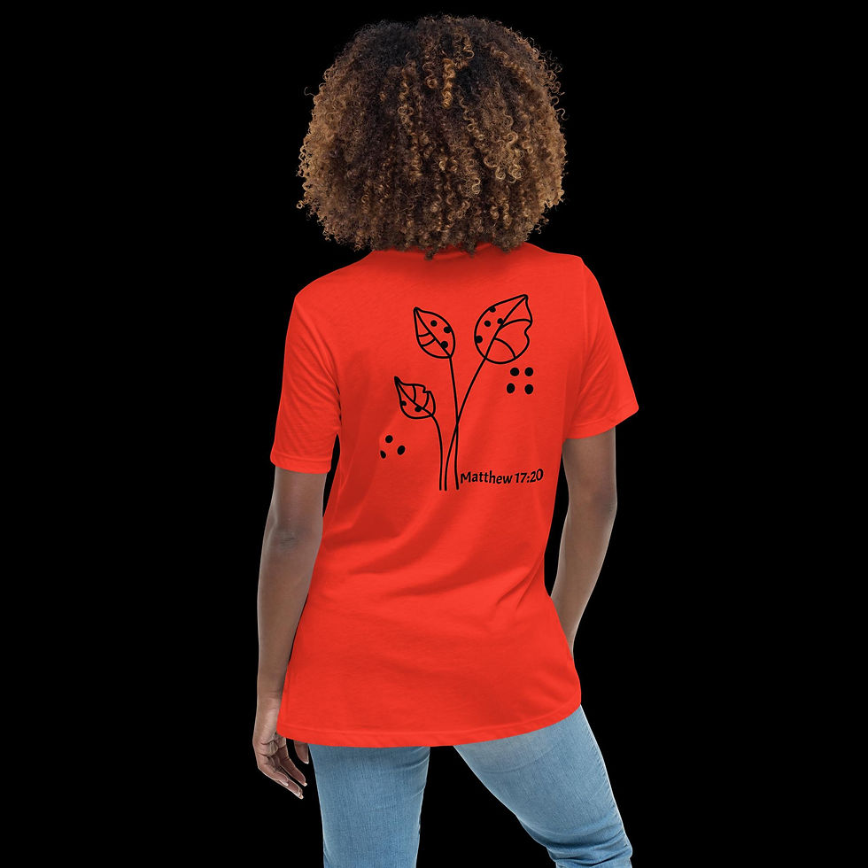 Thumbnail: "Mustard Seed Faith" Women's Relaxed T-Shirt