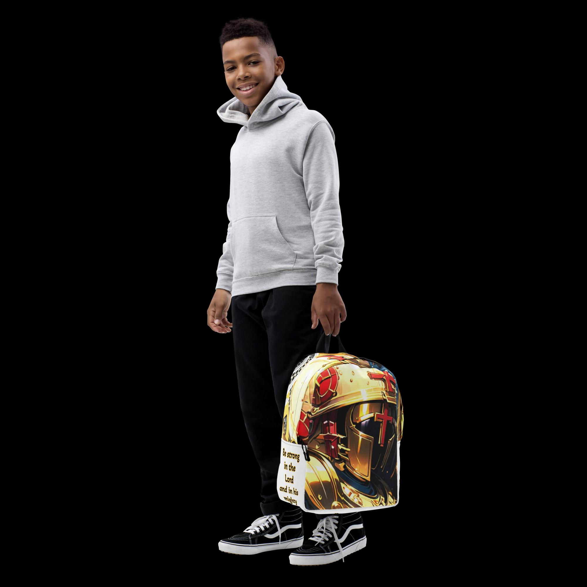 Ephesians 6:11 "Armor of God" Minimalist Backpack