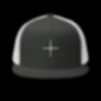 Divine Cross front of Christian Hat Snapback