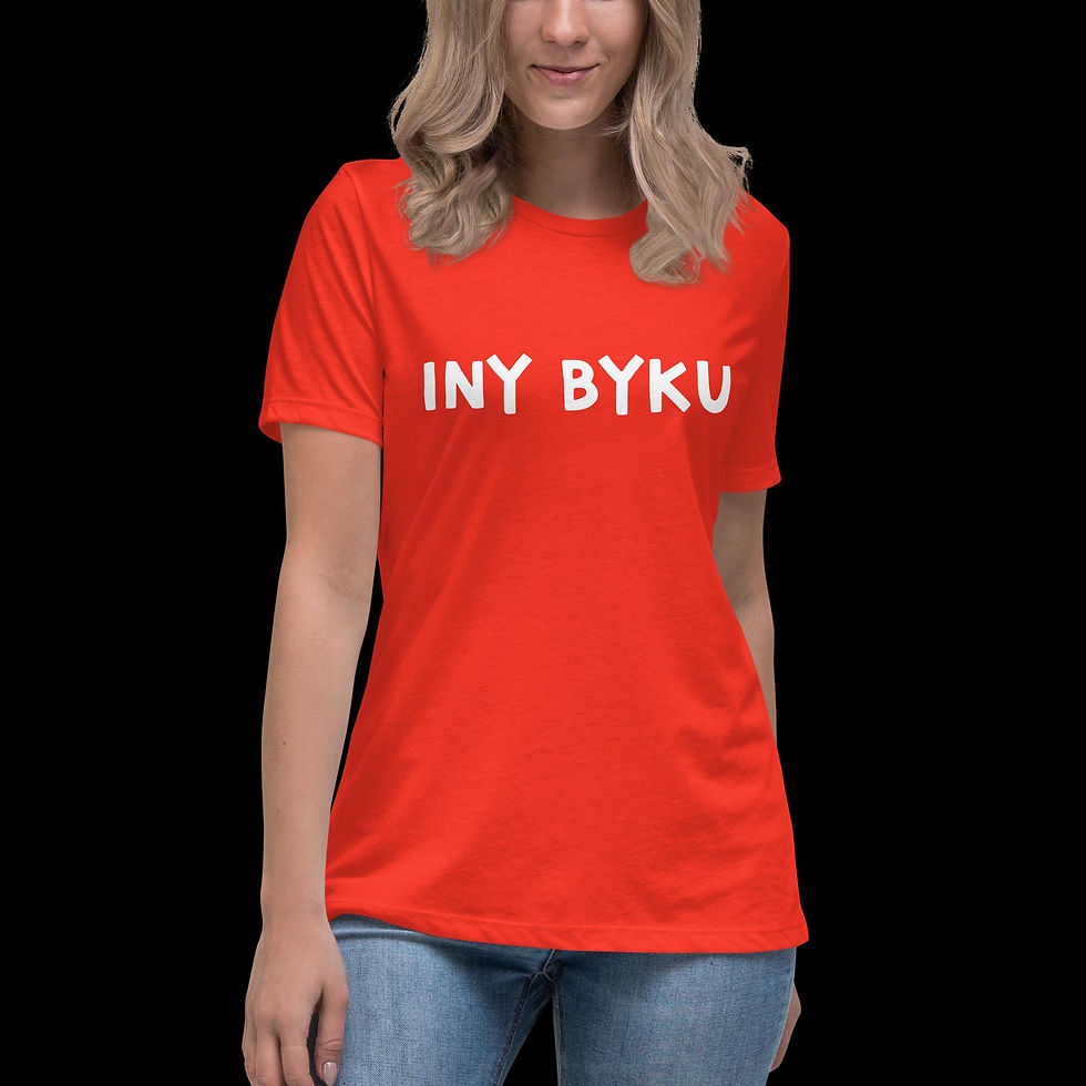 Thumbnail: Luke 12:34 Women's Relaxed T-Shirt (Dark Colors) Faith Inspired Clothing