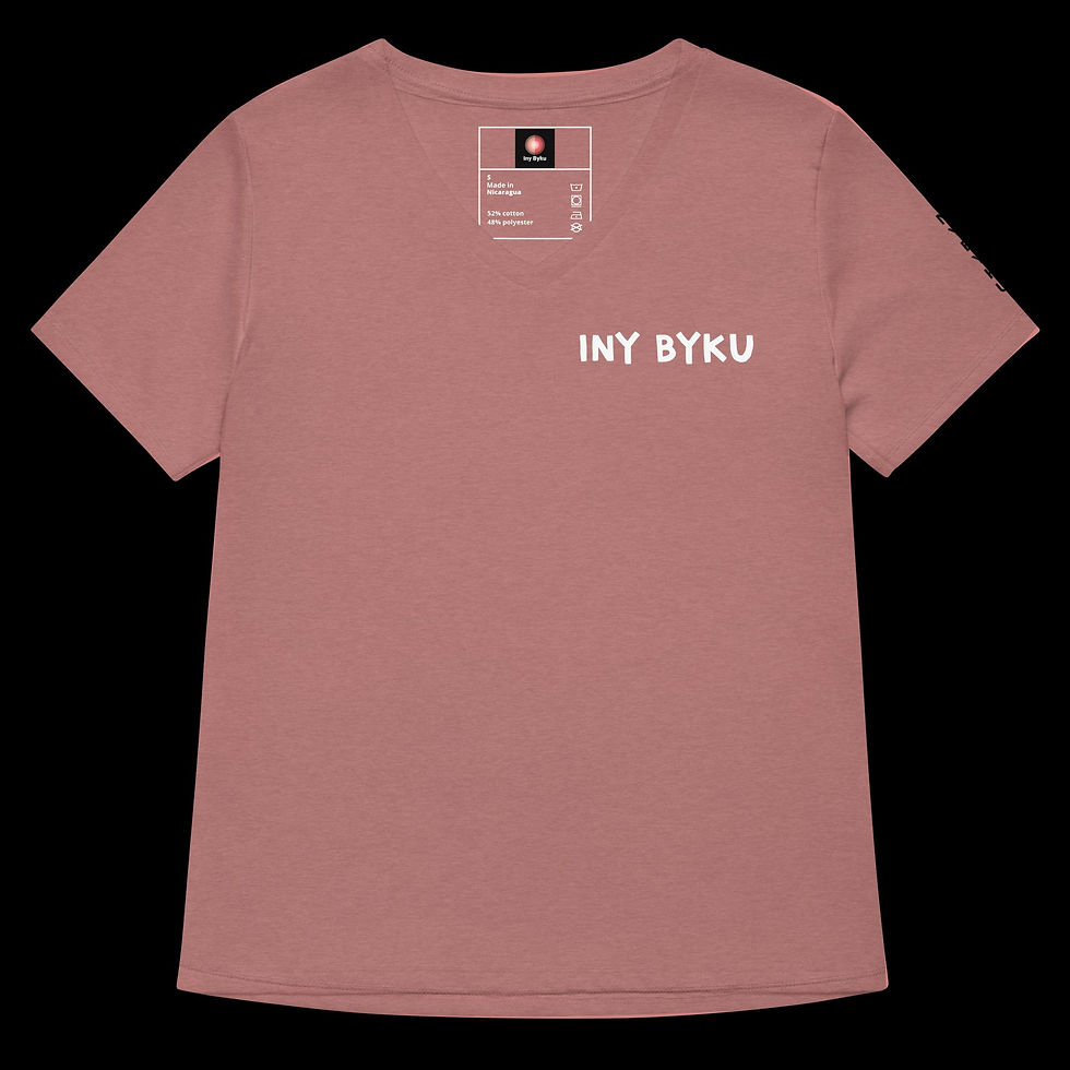 Thumbnail: LAFO Women’s relaxed V-neck t-shirt (Dark Colors) 