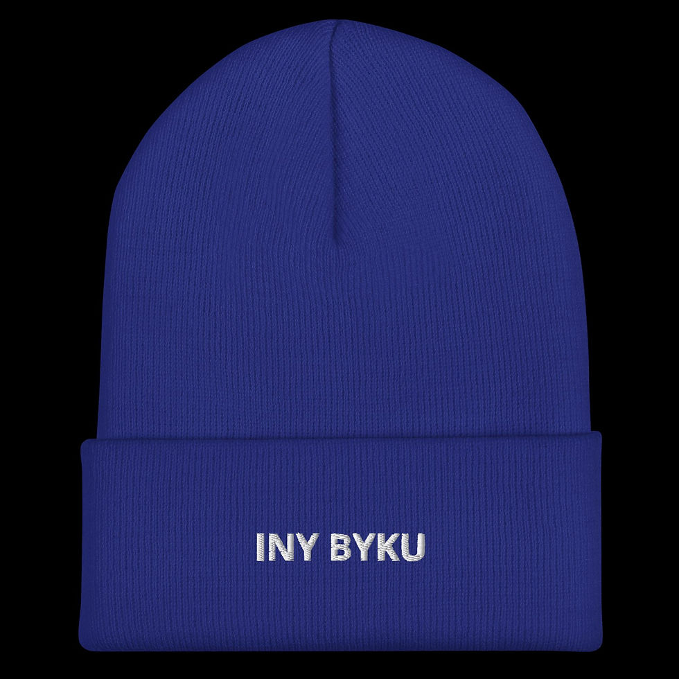Thumbnail: "INY BYKU" Cuffed Beanie