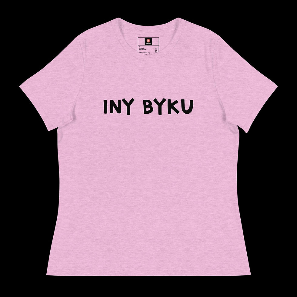 Thumbnail: Pink Iny Byku Front T-shirt