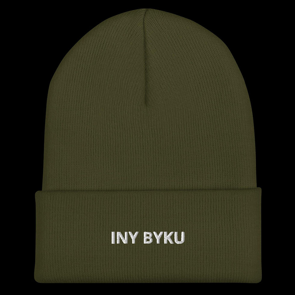 Thumbnail: "INY BYKU" Cuffed Beanie