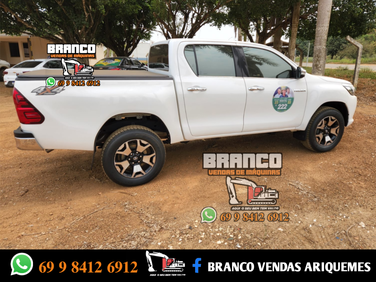 HILUX SRX
ANO: 2016