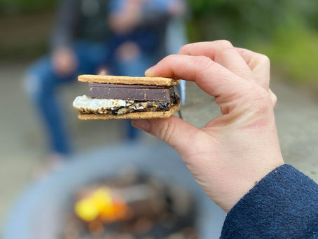 Socially-Distanced aka Backyard S'mores