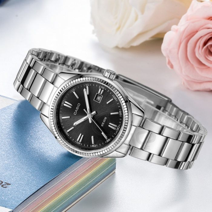 Thumbnail: Casio Womens Quartz Watch LTP-1302D-1A1