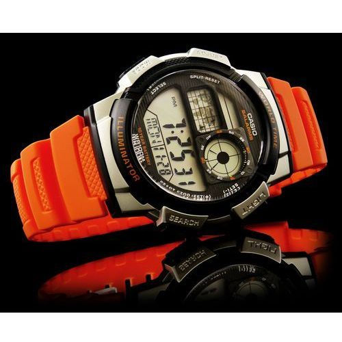 Thumbnail: Casio Unisex watch Orange AE1000W-4BV