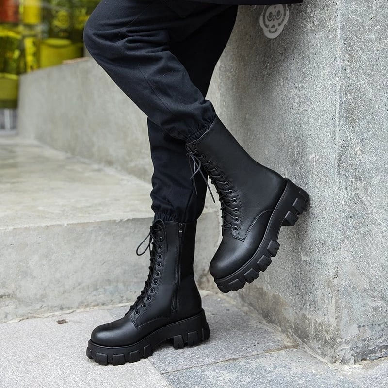 Thumbnail: Ladies Boot Long Size Shoes