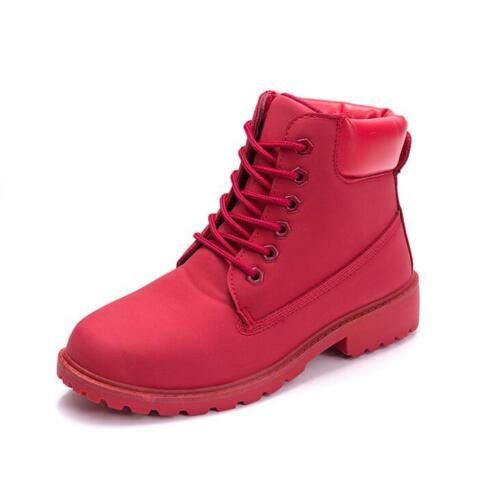 Thumbnail: Women Ankle Snow Boot Red Color