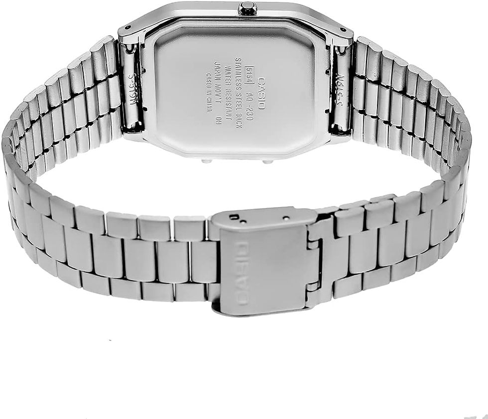 Thumbnail: Casio Unisex watch SIlver AQ-230A-7