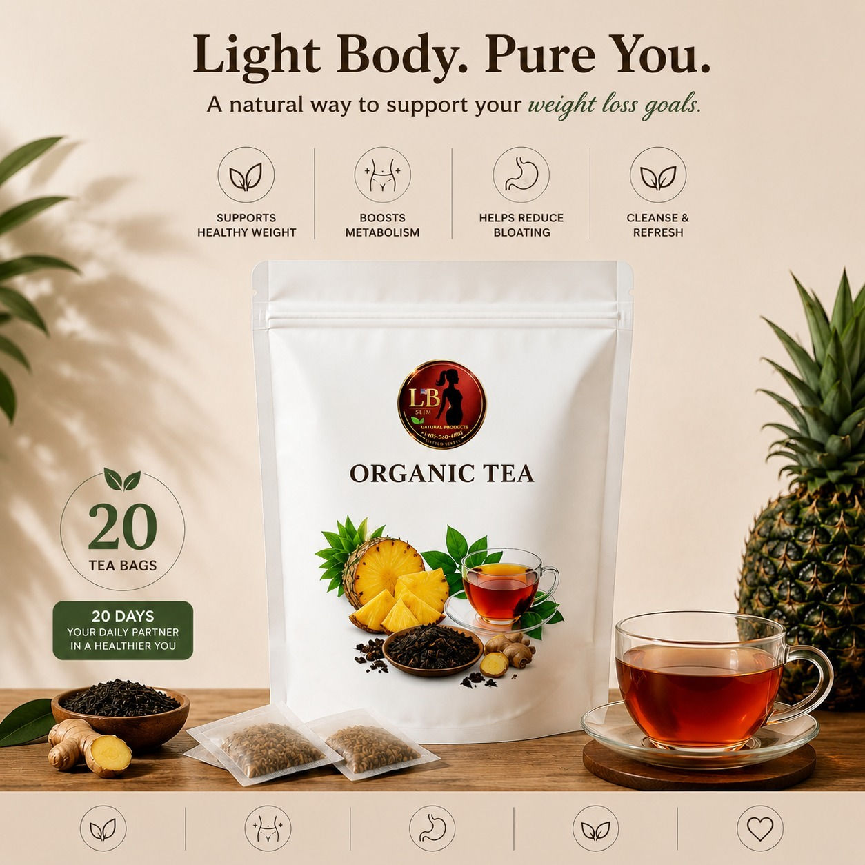 Premium herbal tea