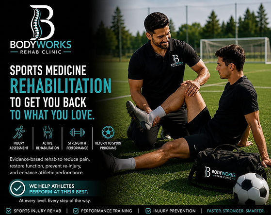 Workplace injury rehab session for safe return to work