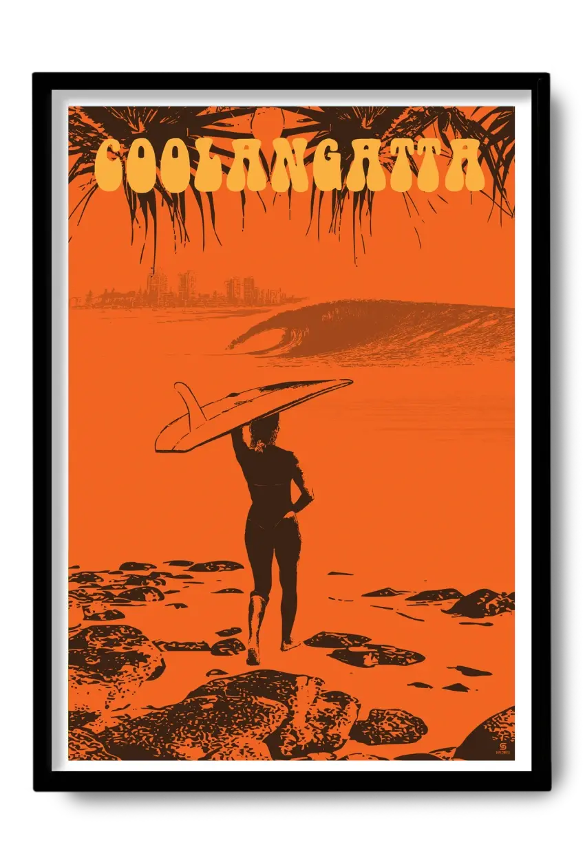 Coolangatta I Sunset Surfer