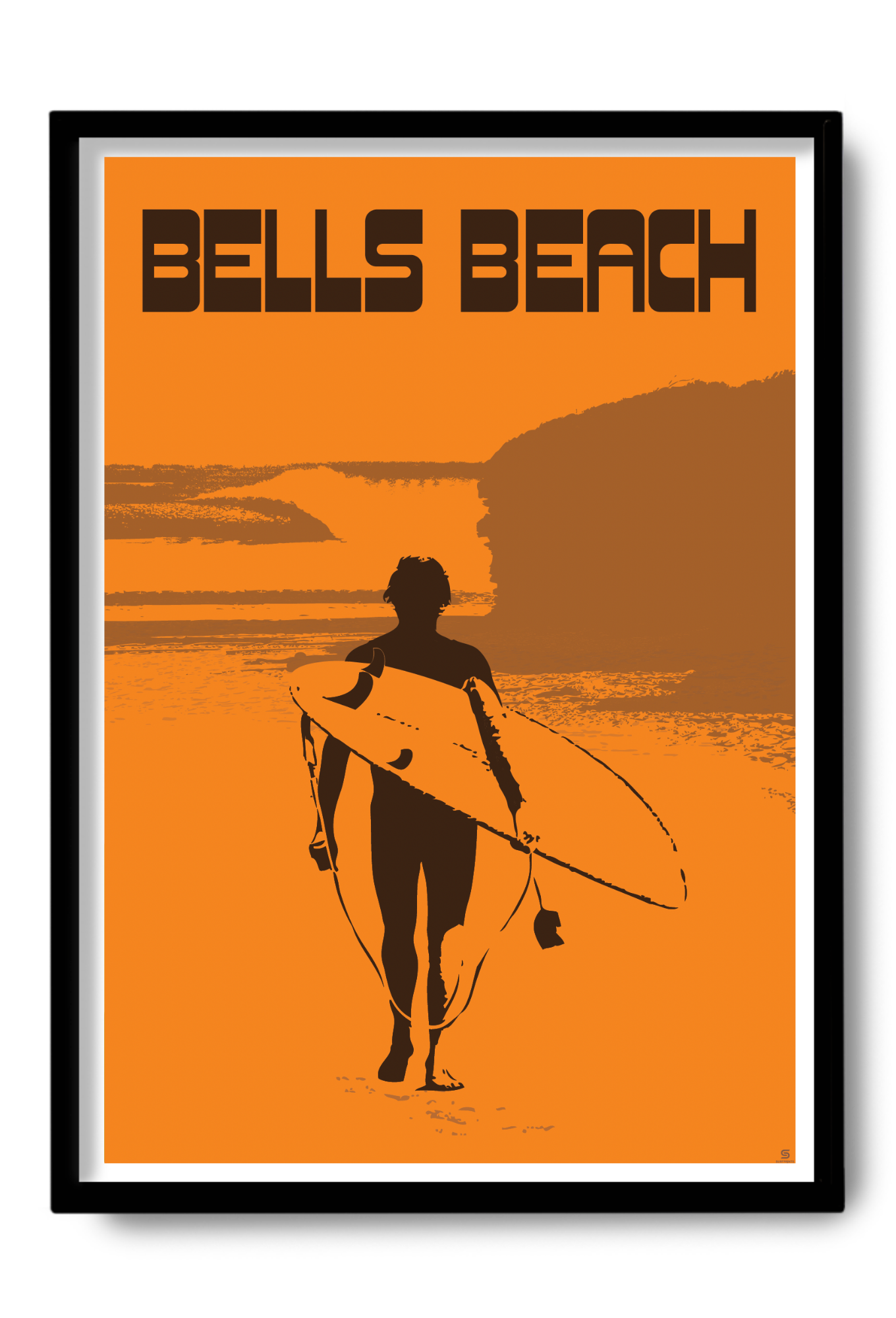 Bells Beach I Waves are on