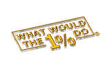 What Would The 1% Do Rectangle Logo 3D