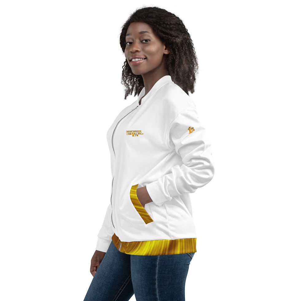Thumbnail: Unisex Bomber Jacket