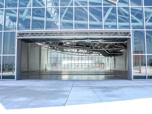 The Fold door at Jacob K. Javits Convention Center's rooftop in NYC.