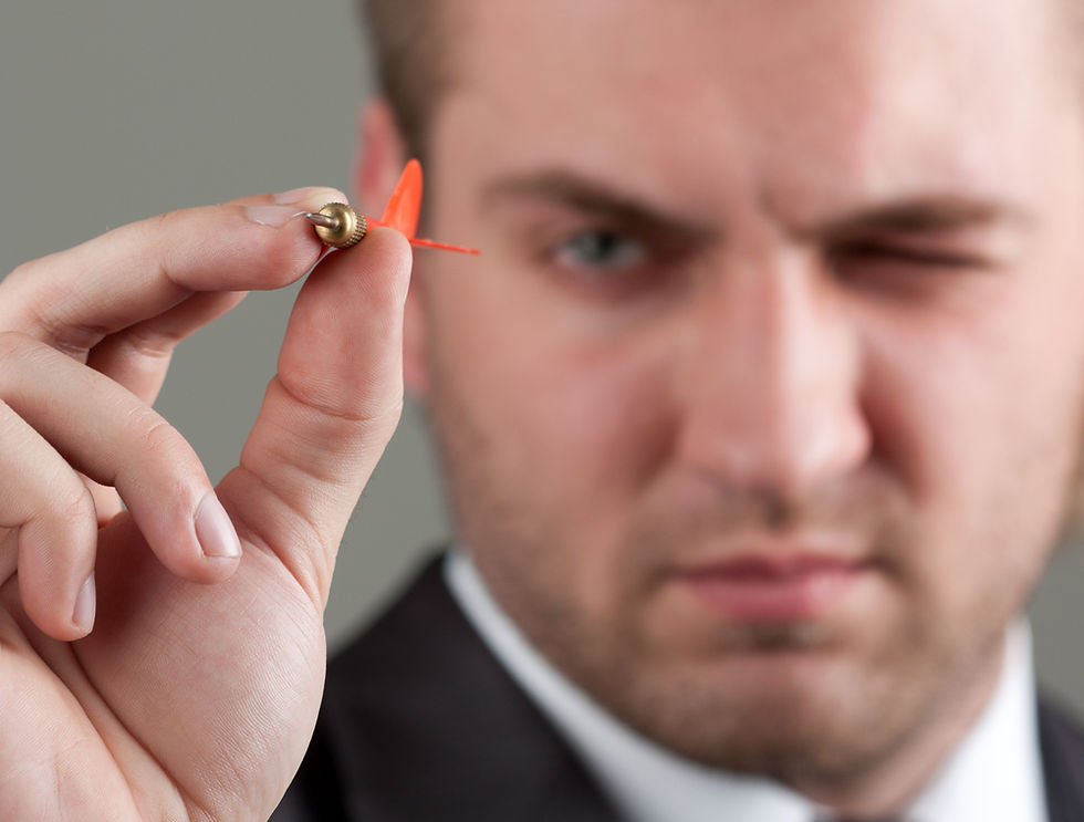 How to throw darts more accurately