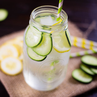 Cucumber Lemon Water Recipe