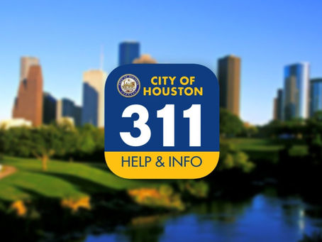 Keeping Houston Beautiful: Use the 311 App to Fight Visual Clutter