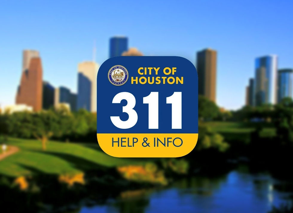 Keeping Houston Beautiful: Use the 311 App to Fight Visual Clutter
