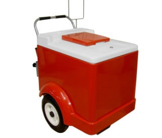 Thumbnail: 334PC Ice Cream Cart w/ 6 Cold Plates