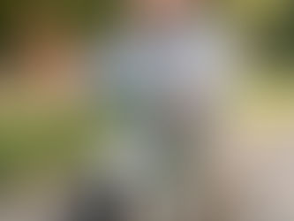 Niño con casco aprendiendo a montar bicicleta con pedales sin ruedines en un camino de parque