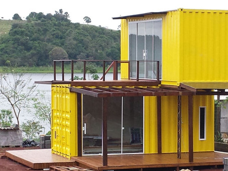 Surgimento do contêiner na construção civil