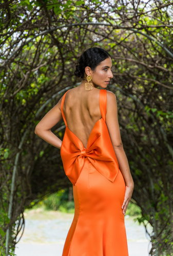 Her lip to - herlipto Catalina Back Ribbon Dressの通販 by