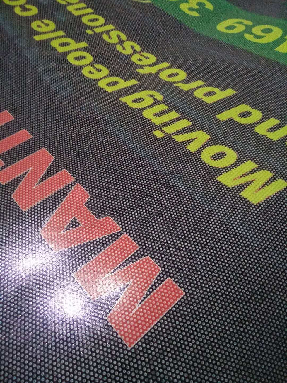 Thumbnail: Custom One Way Vision Stickers