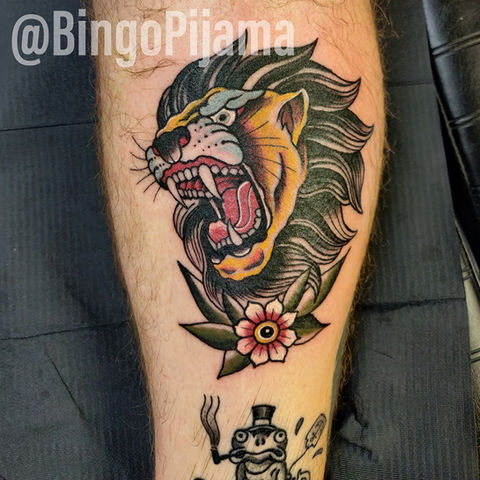 Lion tattoo